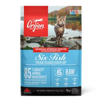 Orijen Croquettes chat Six Fish 5,4 kg Orijen Croquettes chat Six Fish 5,4 kg