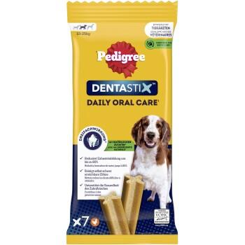 Pedigree Dentastix Bâtonnets hygiène bucco-dentaire pour Moyen Chien 7 pcs 180g M Pedigree Dentastix Bâtonnets hygiène bucco-dentaire pour Moyen Chien 7 pcs 180g M