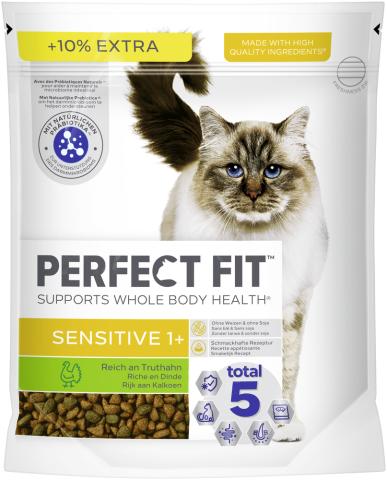 PERFECT FIT Sacs Indoor 1+ Dinde 6x750g + 10% PERFECT FIT Sacs Indoor 1+ Dinde 6x750g + 10%