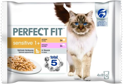 PERFECT FIT Sensitive 1+ 4 x 85 g