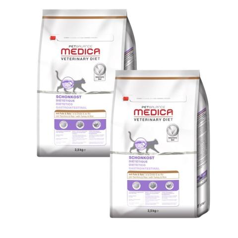PetBalance Medica Croquettes Chat Diététique Gastrointestinal 2x2,5 kg PetBalance Medica Croquettes Chat Diététique Gastrointestinal 2x2,5 kg