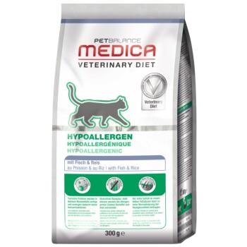 PetBalance Medica Croquettes Chat Hypoallergéniques riches en poisson et en riz 300 g
