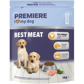 PREMIERE Croquettes Chien Best Meat Junior Volaille 1 kg