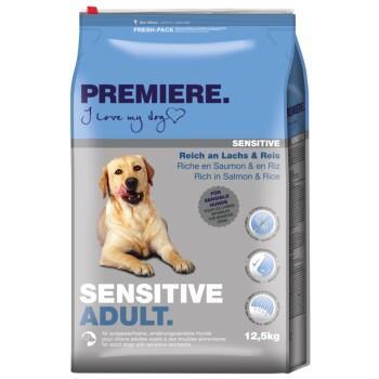 PREMIERE Croquettes Sensitive pour chien adulte Saumon 12,5 kg