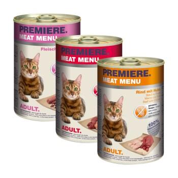 PREMIERE Meat Menu Adulte pack mix 6x400 g Pack mix 1