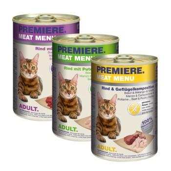 PREMIERE Meat Menu Adulte pack mix 6x400 g Pack mix 2 PREMIERE Meat Menu Adulte pack mix 6x400 g Pack mix 2