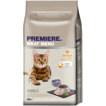 PREMIERE Meat Menu Croquettes pour chat adulte Volaille 2 kg PREMIERE Meat Menu Croquettes pour chat adulte Volaille 2 kg