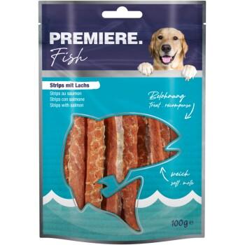 PREMIERE Snack it Strips au saumon 100 g