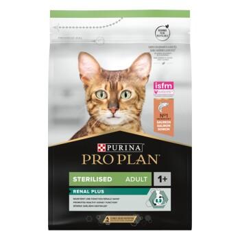 PRO PLAN Sterilised Adult 1+ Optirenal riche en saumon 3 kg