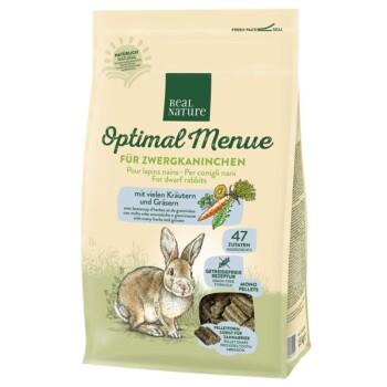 REAL NATURE « Optimal Menue » Pellets pour lapins nains herbes & graminés 1,5 kg REAL NATURE « Optimal Menue » Pellets pour lapins nains herbes & graminés 1,5 kg