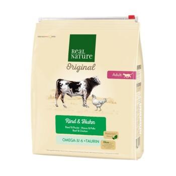 REAL NATURE Original Adult 2 kg Bœuf et poulet