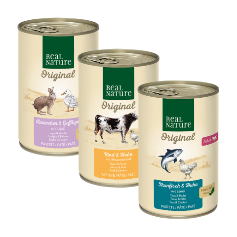 REAL NATURE Pack mixte Adult 6 x 400 g Pack mix 1