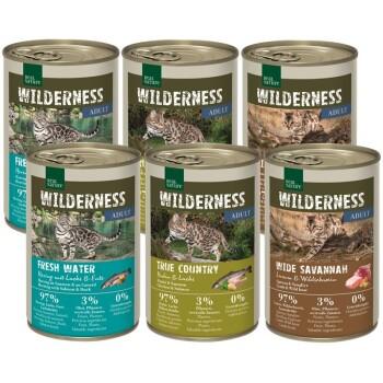 REAL NATURE Pack mixte Wilderness Adulte 6 x 400 g Pack mix 1 REAL NATURE Pack mixte Wilderness Adulte 6 x 400 g Pack mix 1
