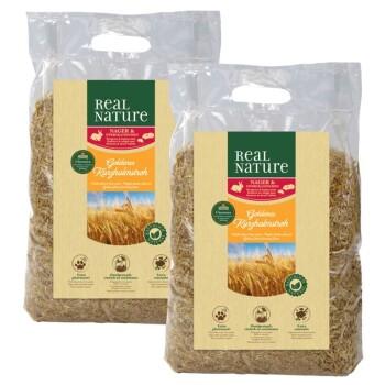 REAL NATURE Paille dorée à brins courts 2x1 kg REAL NATURE Paille dorée à brins courts 2x1 kg