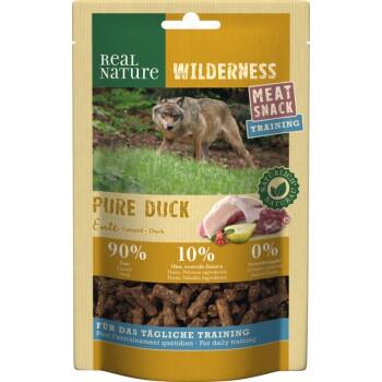 REAL NATURE WILDERNESS Snack viande Training 150g Pure Duck (canard aux airelles rouges & aux poires) REAL NATURE WILDERNESS Snack viande Training 150g Pure Duck (canard aux airelles rouges & aux poires)