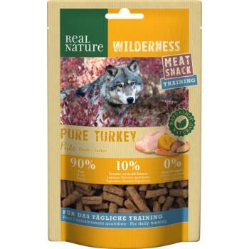 REAL NATURE WILDERNESS Snack viande Training 150g Pure Turkey : dinde courge, patates douces et carottes