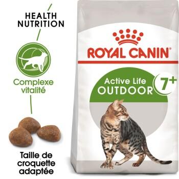 ROYAL CANIN Outdoor 7+ Croquettes Chat 4 kg