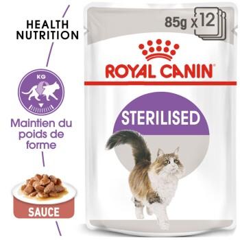 ROYAL CANIN Sterilised Adult en sauce 12x85 g