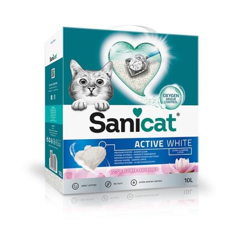 Sanicat Active White Lotus Flower 10 l