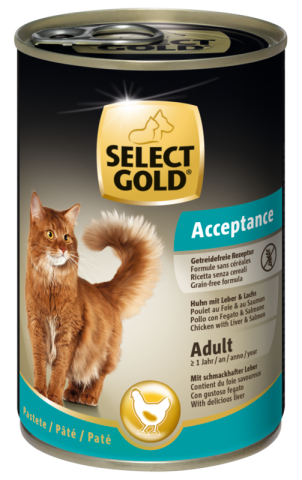 SELECT GOLD Adult Acceptance 6 x 200 g 6x400 g SELECT GOLD Adult Acceptance 6 x 200 g 6x400 g
