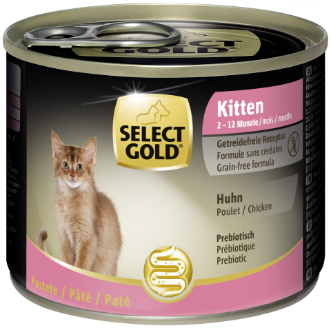 SELECT GOLD Chaton au poulet 24x200 g SELECT GOLD Chaton au poulet 24x200 g