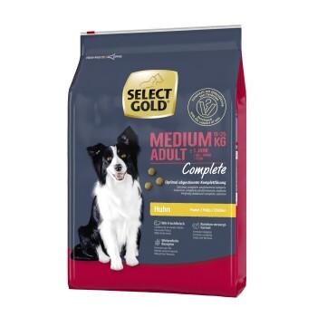 SELECT GOLD Complete Croquettes Chien Adulte Medium Poulet 4 kg