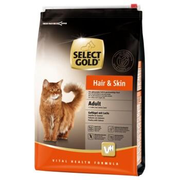 SELECT GOLD Hair & Skin Adult volaille et saumon 3 kg