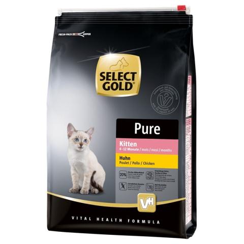 SELECT GOLD Pure Kitten poulet 3 kg