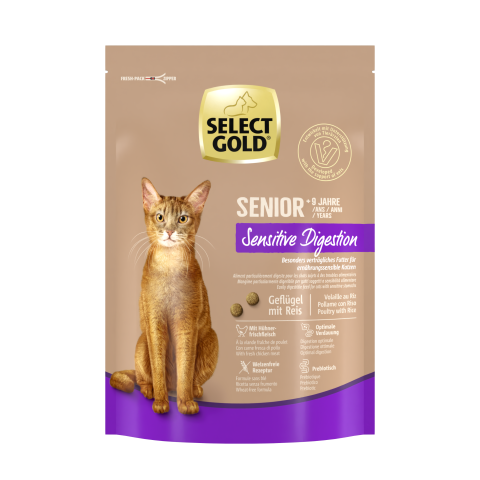 SELECT GOLD Sensitive Digestion Senior volaille et riz 300 g SELECT GOLD Sensitive Digestion Senior volaille et riz 300 g