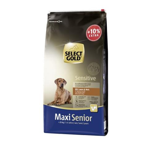 SELECT GOLD Sensitive Senior Maxi Agneau et riz 13,2 kg SELECT GOLD Sensitive Senior Maxi Agneau et riz 13,2 kg