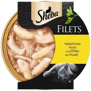 Sheba Filets aliment humide pour chat Poulet 16x60 g Sheba Filets aliment humide pour chat Poulet 16x60 g
