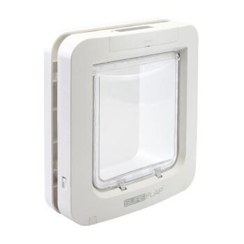 SureFlap Chatière commandée par puce électronique blanc