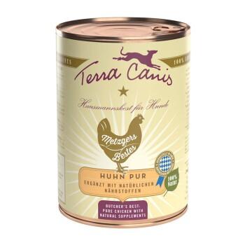 Terra Canis Viande PURE 6 x 400 g Pur poulet 6x400 g