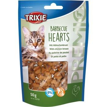 Trixie PREMIO Barbecue Hearts, 50 g