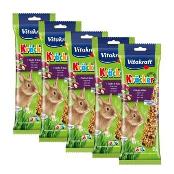 Vitakraft Kräcker Lapins nains 5 x 2 Raisin et noix Vitakraft Kräcker Lapins nains 5 x 2 Raisin et noix