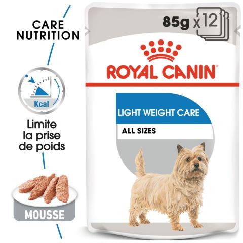 Royal Canin Light Weight Care mousse Chien – Sachets fraîcheur